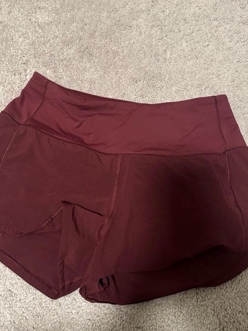 Lululemon Red shorts 6
